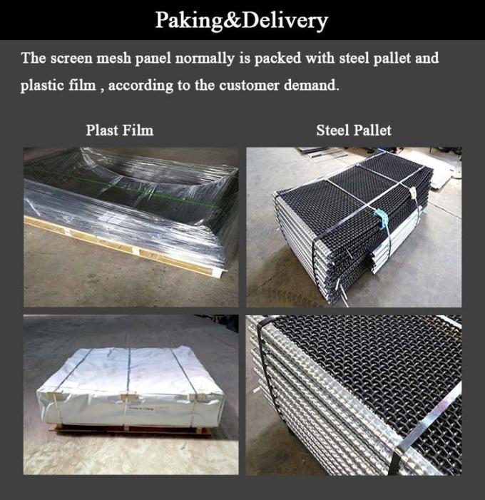 Khóa lưới thép 304 uốn cong Ss 304 40 Micron, Màn hình lưới kiến ​​trúc 0,8mm-12,7mm 3