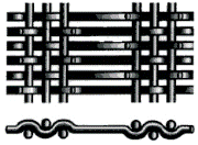 Lưới thép không gỉ uốn cong 1-1,5m cho lò nướng Bbq 3