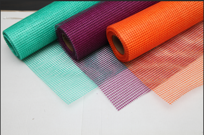 Mái côn trùng bằng sợi thủy tinh kháng kiềm 12mm × 12mm Dây dệt đơn giản 1